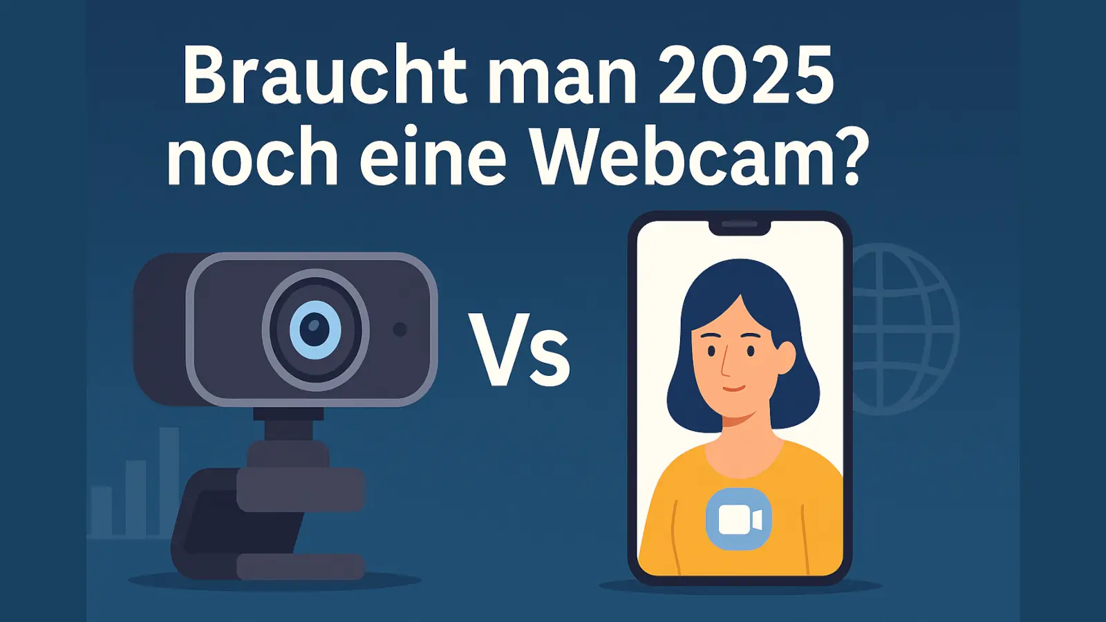 Vergleich zwischen Webcam und Smartphone-Kamera im Jahr 2025